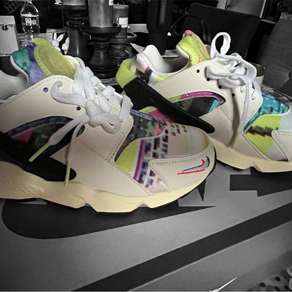 Vibrant Abstract Sneakers